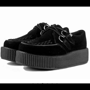 TUK Black Suede Viva Mondo Creepers